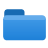 Blue folder